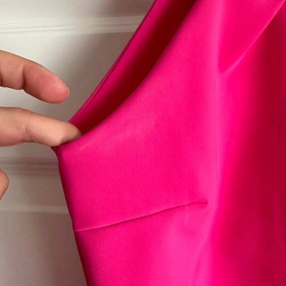 Chiara Boni La Petite Robe Sleeveless‎ Ruffle Sheath Dress Size 38 - Picture 12 of 12